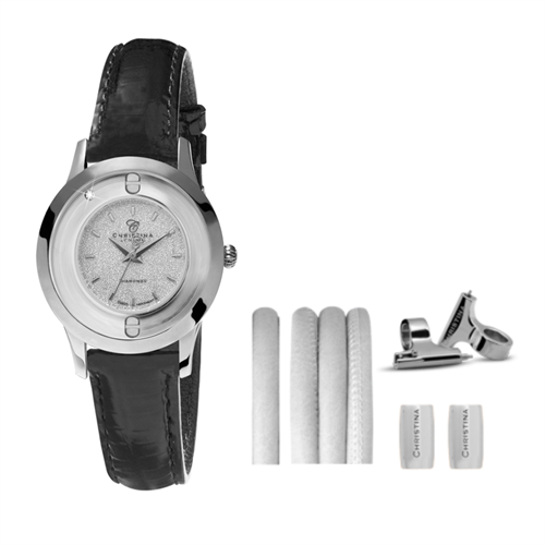 Collect ur 334SWBL-MAGIC + Hvid Watch Cord set - Christina Jewelry & Watches